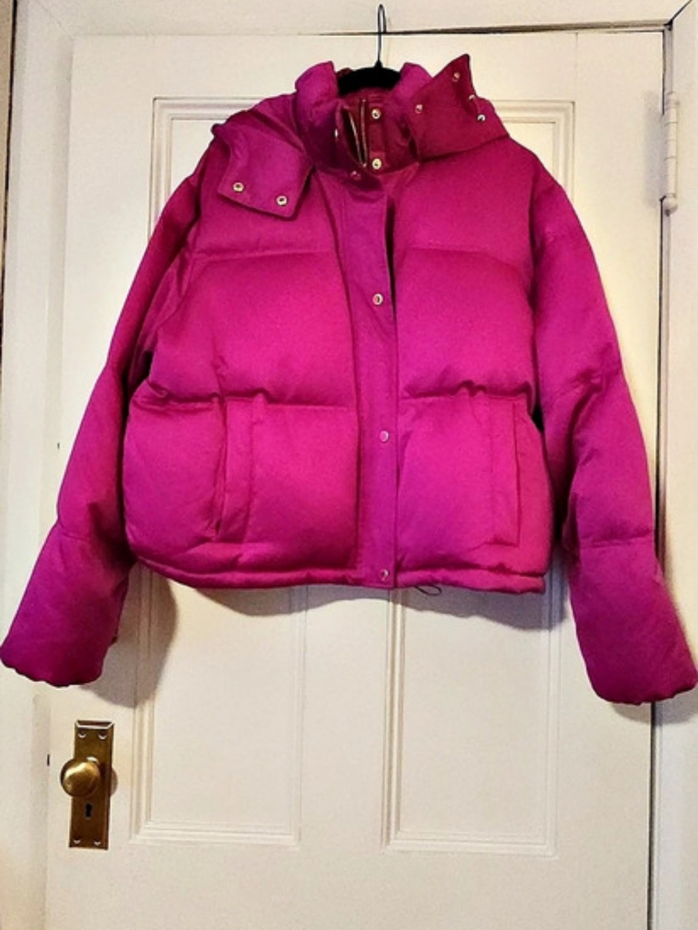 Lauren Ralph Lauren Puffer Jacket in Pink Size XXL Like New